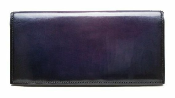 ユハクの紫長財布