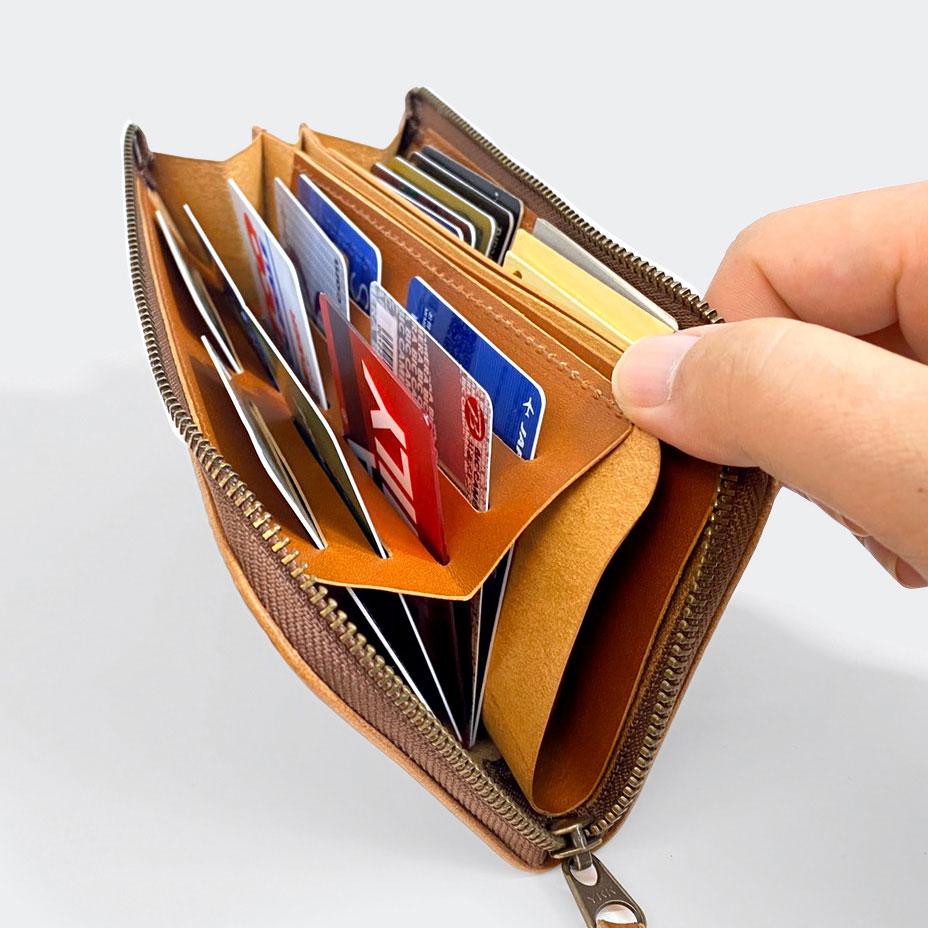 ルバートアンドコー長財布カードスタンド画像