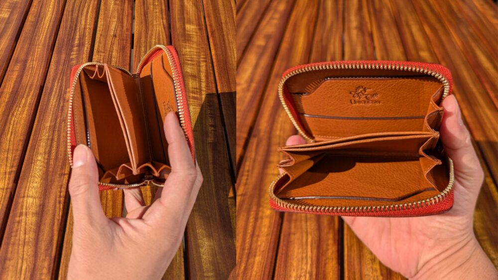 コードバンミドルウォレットマンゴーラッシュレビュー2